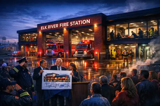 Elk River Unveils Ambitious Plans for Modern Fire Station to Strengthen Community Safety